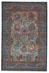Vibe by Jaipur Living Romilly Oriental Teal/ Rust Area Rug