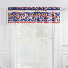 Greenland Home Marsha Valance – Rod Pocket Curtain Topper