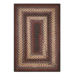 Homespice Decor 315243 6' x 9' Rectangular Montgomery Ultra Durable Braided Rug