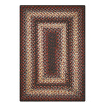 Homespice Decor 313249 4' x 6' Rectangular Montgomery Ultra Durable Braided Rug