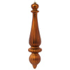 Vickerman N150888Dmv 14" Copper Matte Finial Drop Christmas Ornament Uv Treated With Drilled And Wired Cap 2 Per Bag