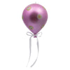 Vickerman N169609 7.5" Pink Dot Balloon Christmas Ornament 3 Per Bag
