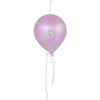 Vickerman N169709 10" Pink Dot Balloon Christmas Ornament 1 Per Bag