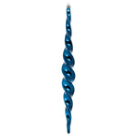 Vickerman N175131D 14.6" Midnt Blue Spiral Icicle 2/Bx