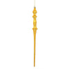 Vickerman N175330D 15.7" Antique Gold Shiny Icicle Ornament With Drilled And Wired Caps Comes 3/Box