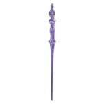 Vickerman N175386D 15.7" Lavender Shiny Icicle Ornament With Drilled And Wired Caps Comes 3/Box