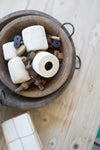 Kalalou NHAS1000 Old Round Wooden Bowl