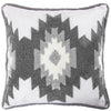 HiEnd Accents Free Spirit Pillow with Crewel Embroidery