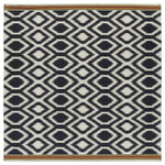 Kaleen Rugs Nomad Collection NOM04-02 Black Area Rug
