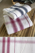Kalalou NPU1044 Cotton Blanket of Table Cloth ,Red Stripe