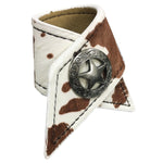 HiEnd Accents Cowhide Design Napkin Holder, 6 pc/case
