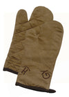HiEnd Accents Brand Oven Mitt (1 PC), Dk Tan