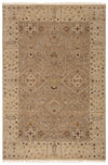 Jaipur Living Allegro Hand-Knotted Floral Cream/ Maroon Area Rug