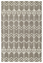 Kaleen Rugs Origami Collection ORG05-75 Grey Area Rug