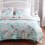 Greenland Home Ocean GL-2010BMST Quilt Set 2-Piece Twin/XL