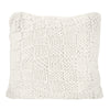 HiEnd Accents Chess Knit Euro Pillow, Natural
