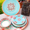 HiEnd Accents Western Melamine 10 Piece Set