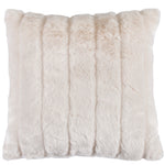 HiEnd Accents Oversized White Mink Pillow, White