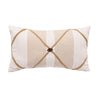 HiEnd Accents Linen Pillow w/button