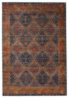 Vibe By Jaipur Living Quillen Medallion Blue/ Red Area Rug
