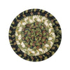 Homespice Decor 590749 4" Coaster Round Pinecone Jute Braided Accessories