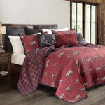HiEnd Accents Woodland Plaid Quilt Set