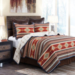 HiEnd Accents Del Sol Reversible Quilt Set
