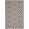 Modway Jagged Geometric Diamond Trellis Indoor and Outdoor Area Rug