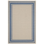Modway Rim Solid Border Indoor and Outdoor Area Rug