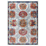 Modway Entourage Kensie Floral Moroccan Trellis Area Rug