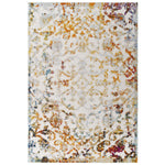 Modway Reflect Primrose Ornate Floral Lattice Indoor/Outdoor Area Rug