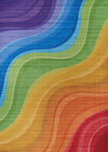 Couristan Rainbow Candiland 9' X12' Rectangular Indoor Contemporary Rug
