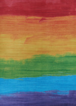 Couristan Rainbow Passion 2' X 8' Rectangular Indoor Contemporary Rug