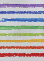 Couristan Rainbow Flavors 2' X 8' Rectangular Indoor Contemporary Rug