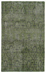Kaleen Rugs Restoration Collection RES01-50 Green Area Rug
