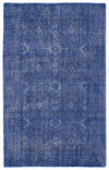 Kaleen Rugs Restoration Collection RES04-17 Blue Area Rug