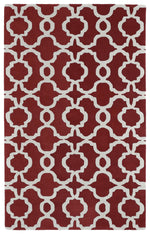 Kaleen Rugs Tara Round REV03-25 Red Area Rug