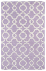 Kaleen Rugs Tara Round REV03-90 Lilac Area Rug