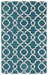Kaleen Rugs Tara Round REV03-91 Teal Area Rug