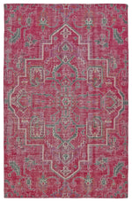 Kaleen Rugs Relic Collection RLC01-92 Pink Area Rug