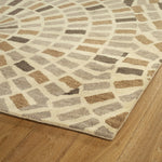 Kaleen Rugs Rosaic Collection ROA01-49 Brown Area Rug