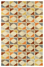 Kaleen Rugs Rosaic Collection ROA05-29 Sand Area Rug