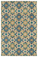 Kaleen Rugs Rosaic Collection ROA06-29 Sand Area Rug