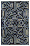 Kaleen Rugs Rosaic Collection ROA09-110 Periwinkle Area Rug