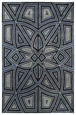 Kaleen Rugs Rosaic Collection ROA09-110 Periwinkle Area Rug