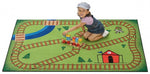 Carpet For Kids Railroad Playtime Rug