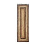 Homespice Decor 572042 11" x 36" Table Runner Rectangular Russett Jute Braided