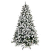 Vickerman 10' x 66" Flocked Ellis Pine Artificial Christmas Tree Unlit