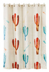 HiEnd Accents Printed Cactus Shower Curtain