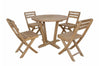 Anderson Teak SET-227 Descanso Alabama 5-Pieces Bistro Set